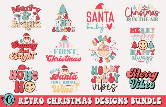 Christmas Retro Sublimation Designs Review