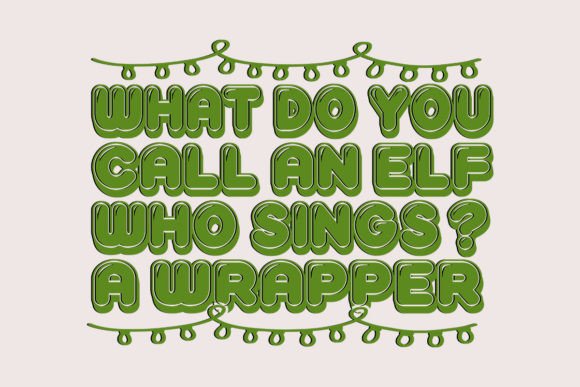 Elf Who Sings A Wrapper