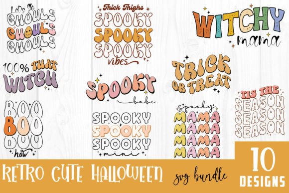 Retro Cute Halloween SVG Bundle Review