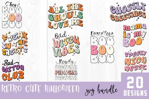 Retro Cute Halloween SVG Bundle Vol.3 Review