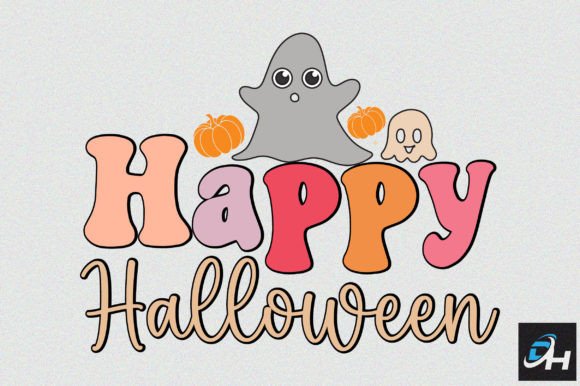 Retro Halloween Happy Halloween Design Review